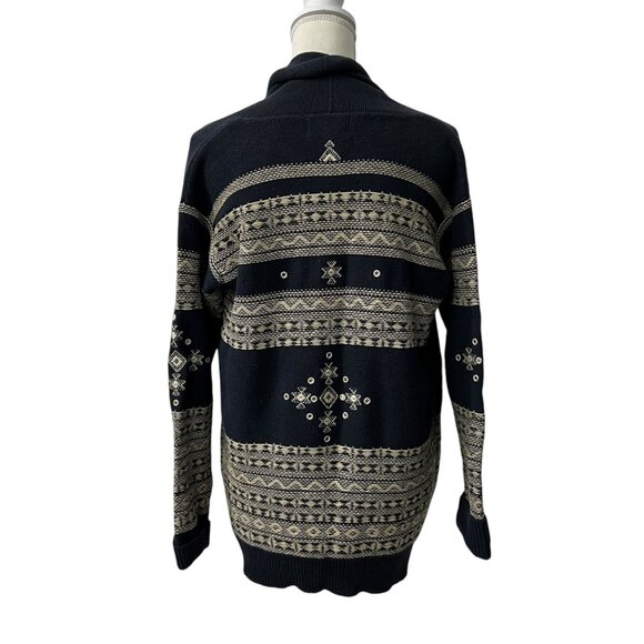 Ralph Lauren Nordic Classic Americana Rustic Cabin Folk Cardigan Sweater Size XS - Picture 3 of 10
